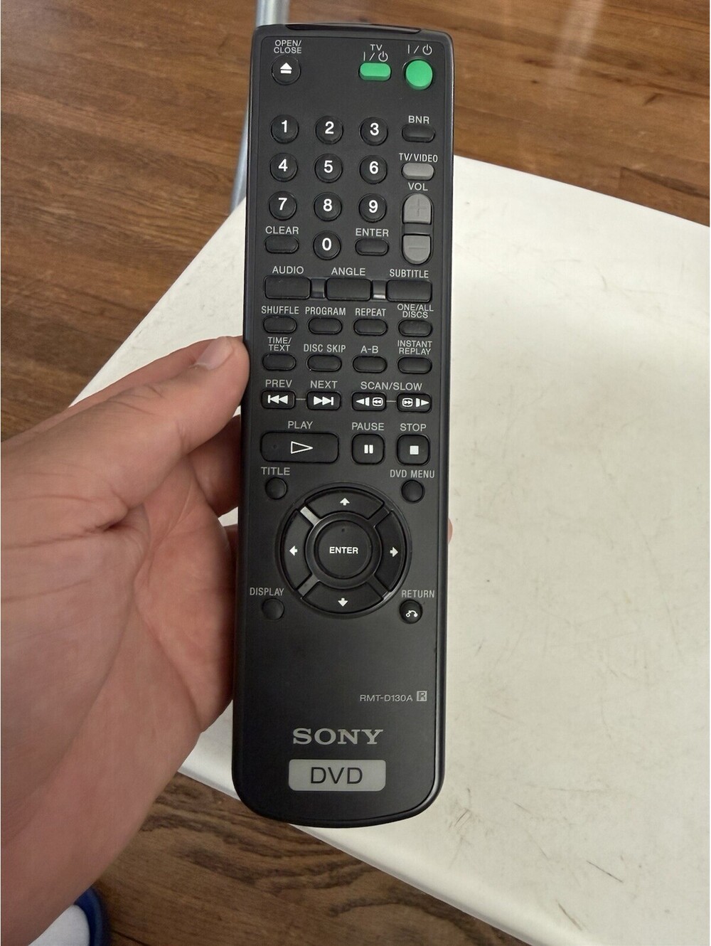 Sony RMT-D130A Remote Control for Sony DVD Player: Black, Working